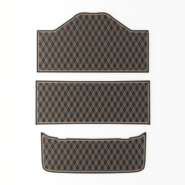 Epic E60FX EVA Foam Golf Cart Floor Mat (Includes Foot Plate)