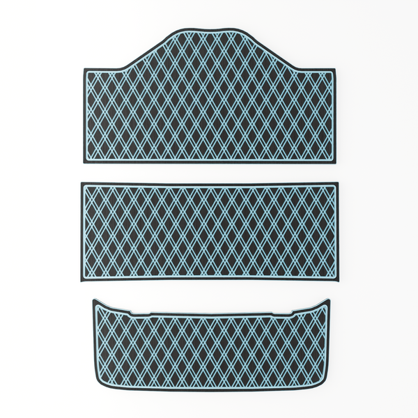 Epic E60FX EVA Foam Golf Cart Floor Mat (Includes Foot Plate)