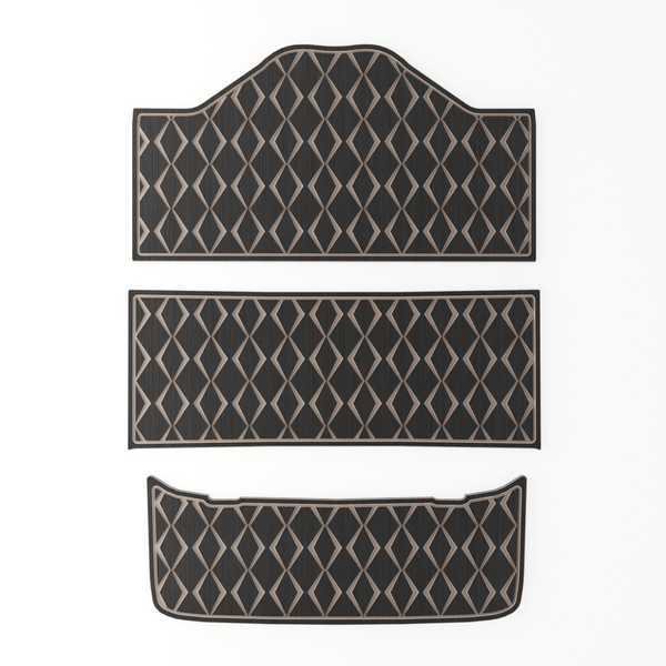 Epic E60FX EVA Foam Golf Cart Floor Mat (Includes Foot Plate)