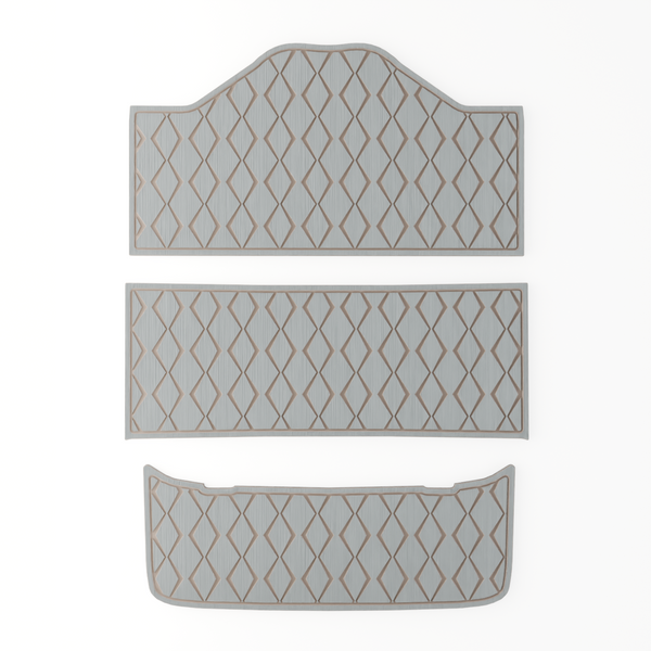 Epic E60FX EVA Foam Golf Cart Floor Mat (Includes Foot Plate)
