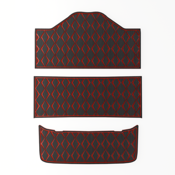 Epic E60FX EVA Foam Golf Cart Floor Mat (Includes Foot Plate)