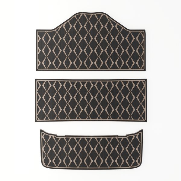 Epic E60FX EVA Foam Golf Cart Floor Mat (Includes Foot Plate)