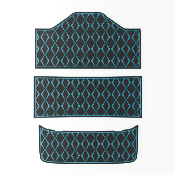 Epic E60FX EVA Foam Golf Cart Floor Mat (Includes Foot Plate)