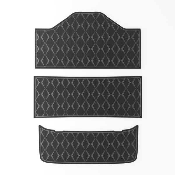 Epic E60FX EVA Foam Golf Cart Floor Mat (Includes Foot Plate)