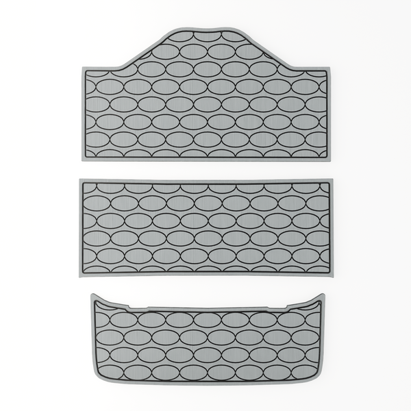 Epic E60FX EVA Foam Golf Cart Floor Mat (Includes Foot Plate)