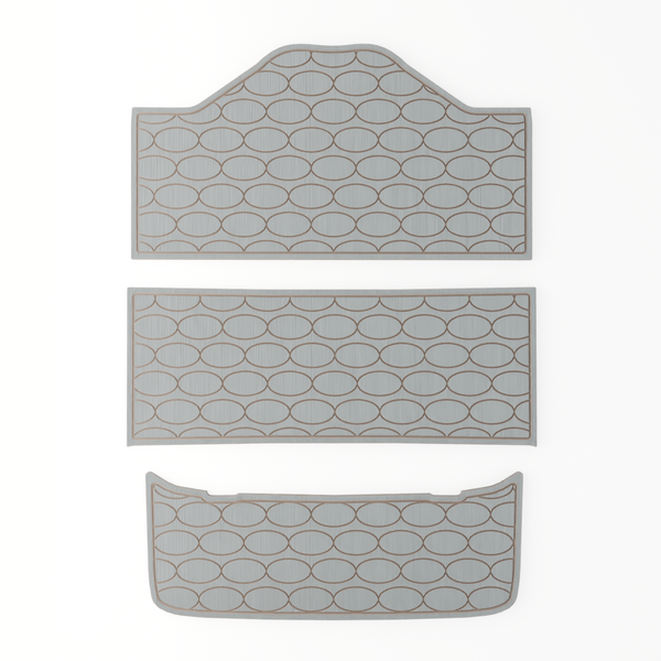 Epic E60FX EVA Foam Golf Cart Floor Mat (Includes Foot Plate)