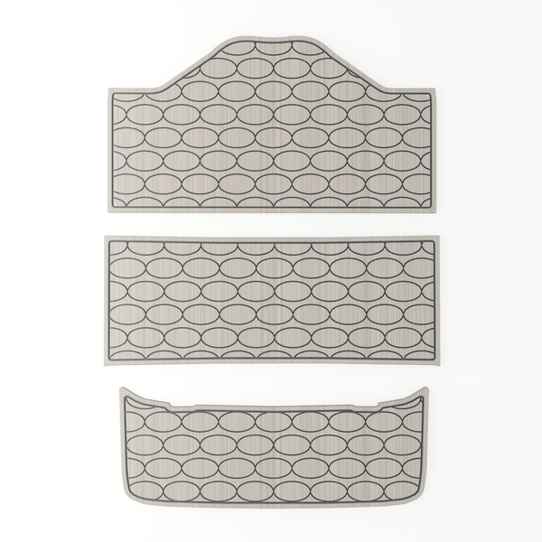 Epic E60FX EVA Foam Golf Cart Floor Mat (Includes Foot Plate)