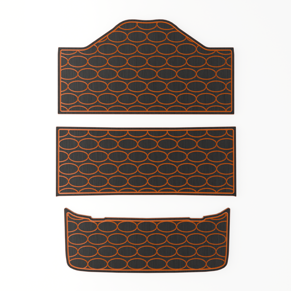 Epic E60FX EVA Foam Golf Cart Floor Mat (Includes Foot Plate)