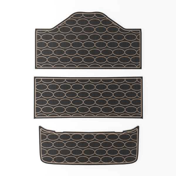 Epic E60FX EVA Foam Golf Cart Floor Mat (Includes Foot Plate)