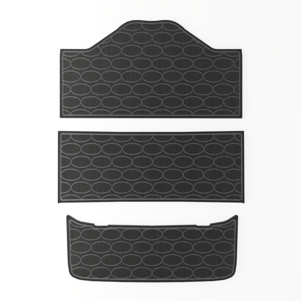 Epic E60FX EVA Foam Golf Cart Floor Mat (Includes Foot Plate)