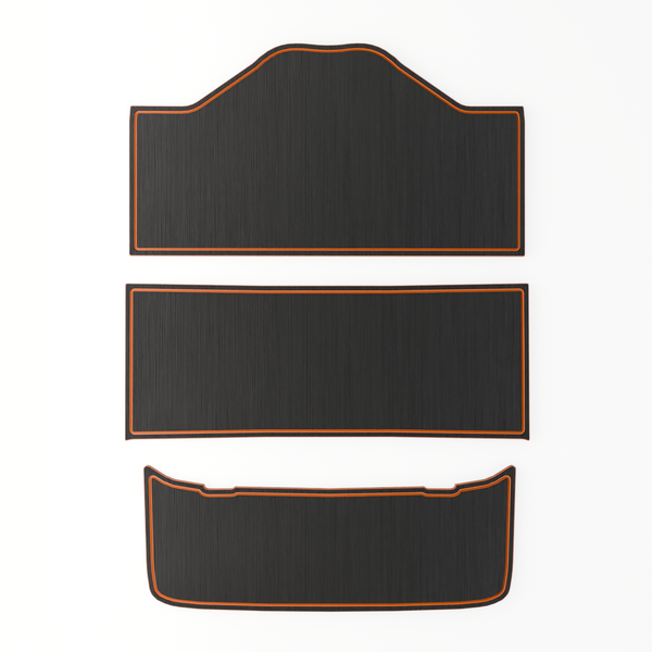 Epic E60FX EVA Foam Golf Cart Floor Mat (Includes Foot Plate)