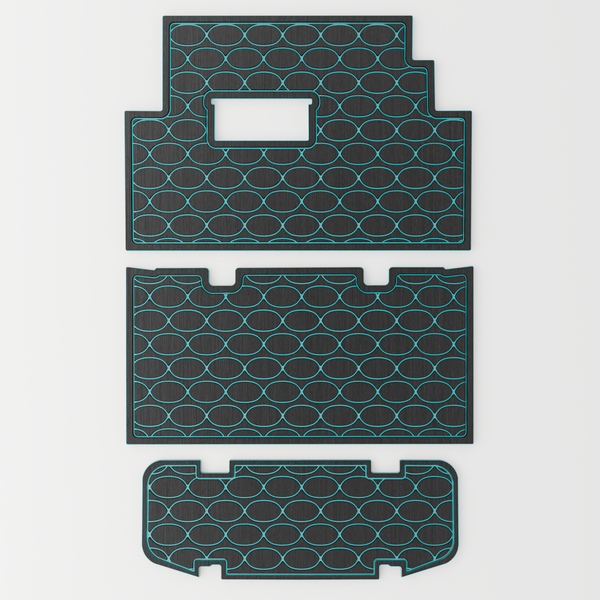 Mat Supply™ EVA Foam Golf Cart Floor Mat for Club Car Onward 6 Passenger