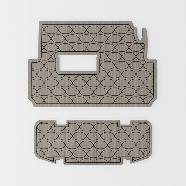 Mat Supply™ EVA Foam Golf Cart Floor Mat for Club Car Onward 4 Passenger