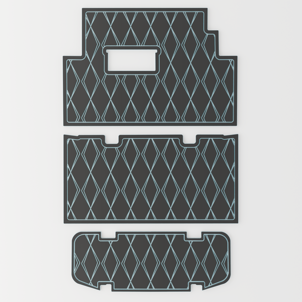 Mat Supply™ EVA Foam Golf Cart Floor Mat for Club Car Onward 6 Passenger