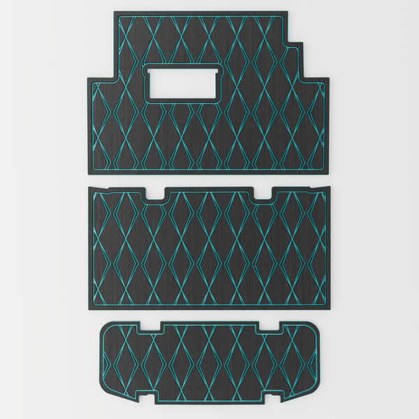 Mat Supply™ EVA Foam Golf Cart Floor Mat for Club Car Onward 6 Passenger