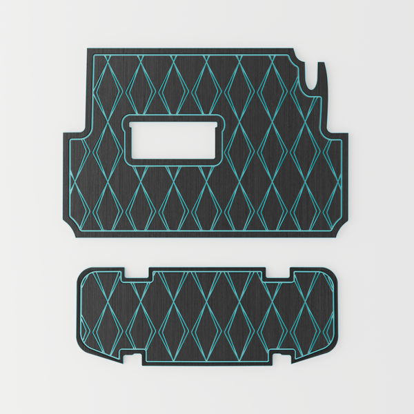 Mat Supply™ EVA Foam Golf Cart Floor Mat for Club Car Onward 4 Passenger