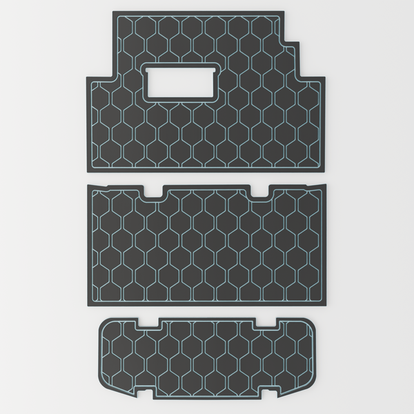 Mat Supply™ EVA Foam Golf Cart Floor Mat for Club Car Onward 6 Passenger